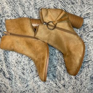 Brown heeled Booties